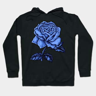 Rose Purple Love Vintage Tattoo Illustration Roses Hoodie